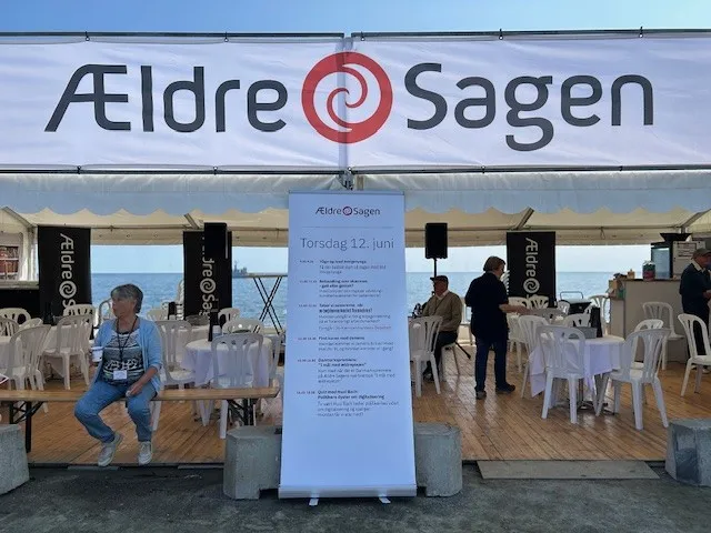 Picture of the sign at the event